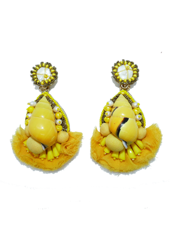 Ranjana Khan- Sunshine Clip-on Earrings